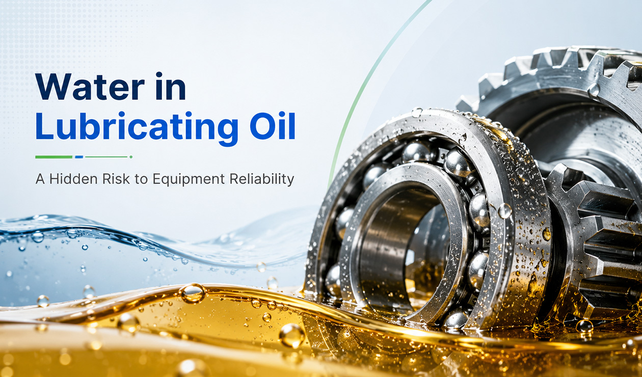 Water in Lubricating Oil - The Silent Cause of Equipment Failure